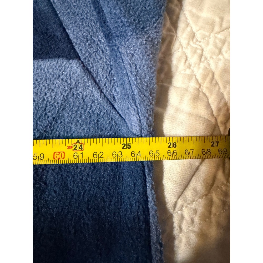 Patagonia Synchilla Snap-T Fleece Pullover Mens Large Blue Striped retired rare - Picture 14 of 16